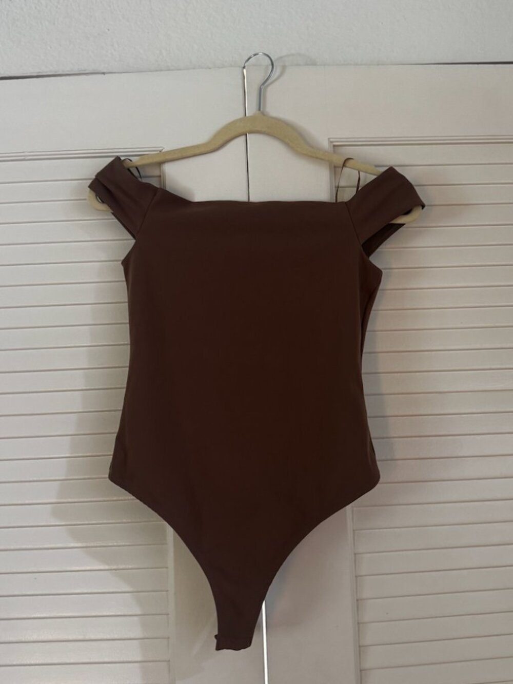 Free People Brown Body Suit